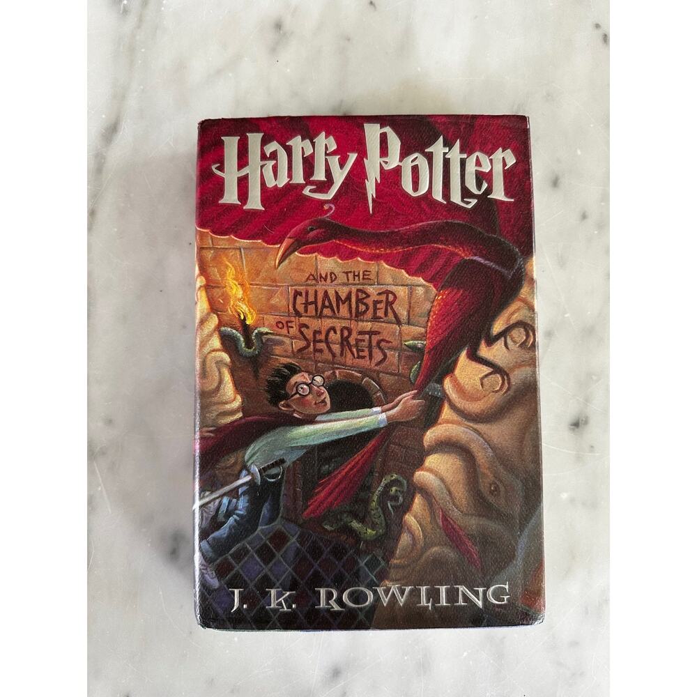 American First Edition Harry Potter and the Chamber of Secrets Hard Copy